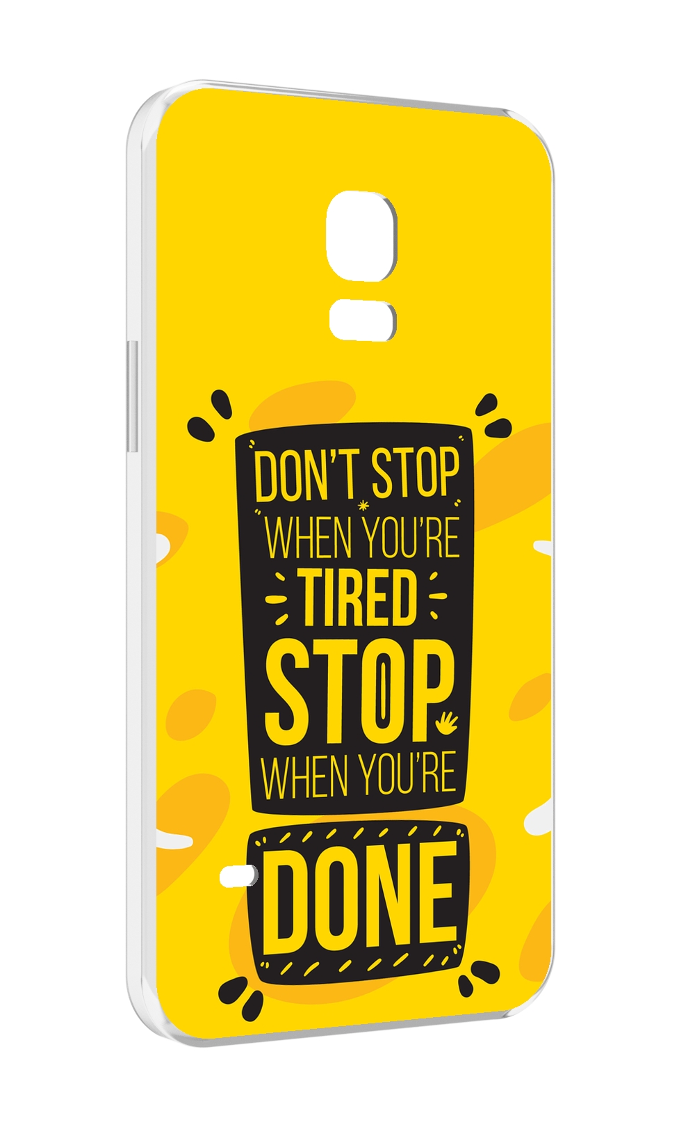 

Чехол MyPads yellow-done для Samsung Galaxy S5 mini, Прозрачный, Tocco