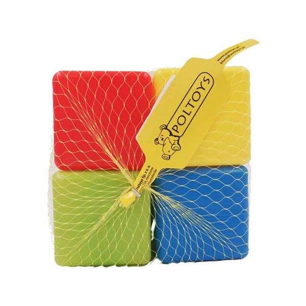 

Игрушка Кубики Строительные Poltoys 7 x 7 x 7 см 12 элементов