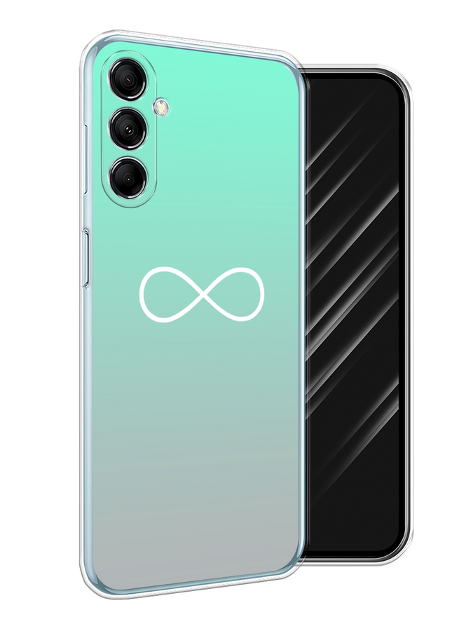 

Чехол Awog на Samsung Galaxy M14 5G "Бесконечность от Тиффани", Бирюзовый, 2108150-1