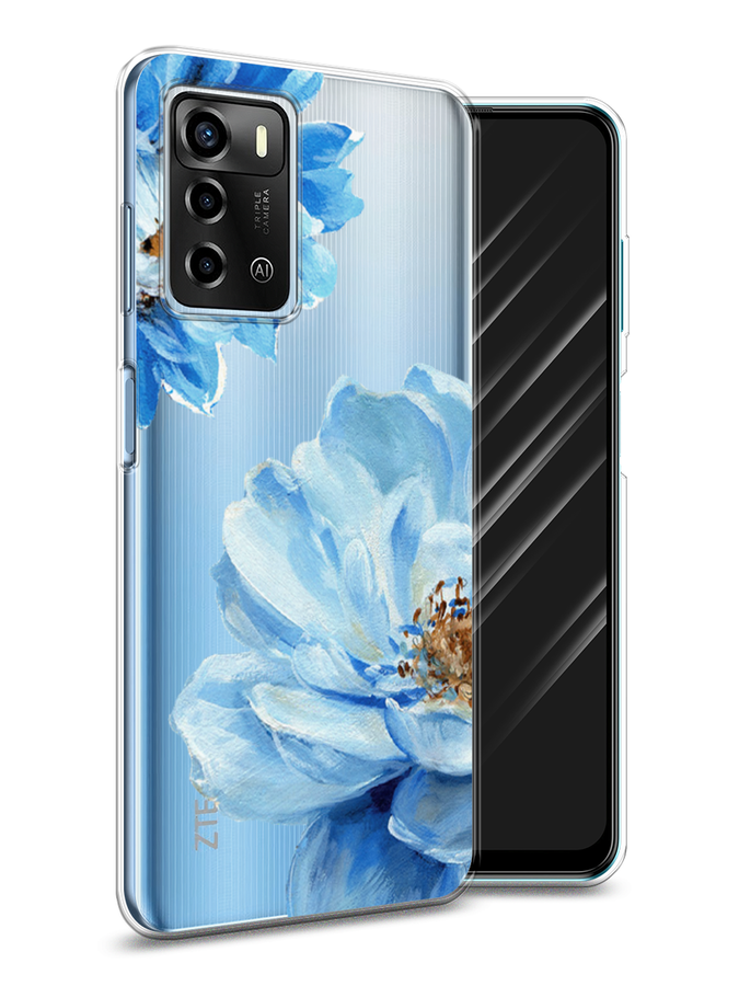 

Чехол Awog на ZTE Blade V40 Vita / ЗТЕ Блэйд V40 Vita "Голубые клематисы", Разноцветный, 135650-8