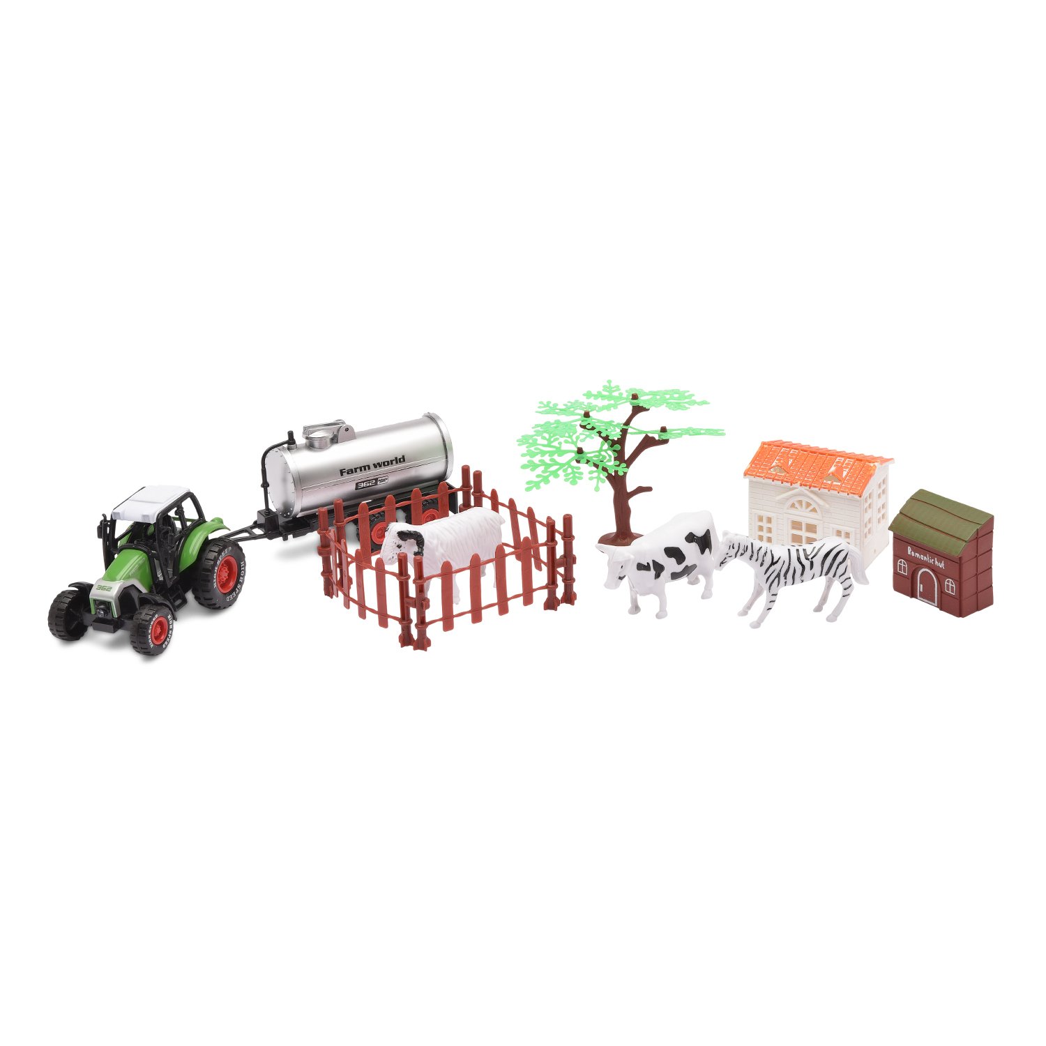 фото Игровой набор devik фермерский мир 1:24 8 предметов devik toys