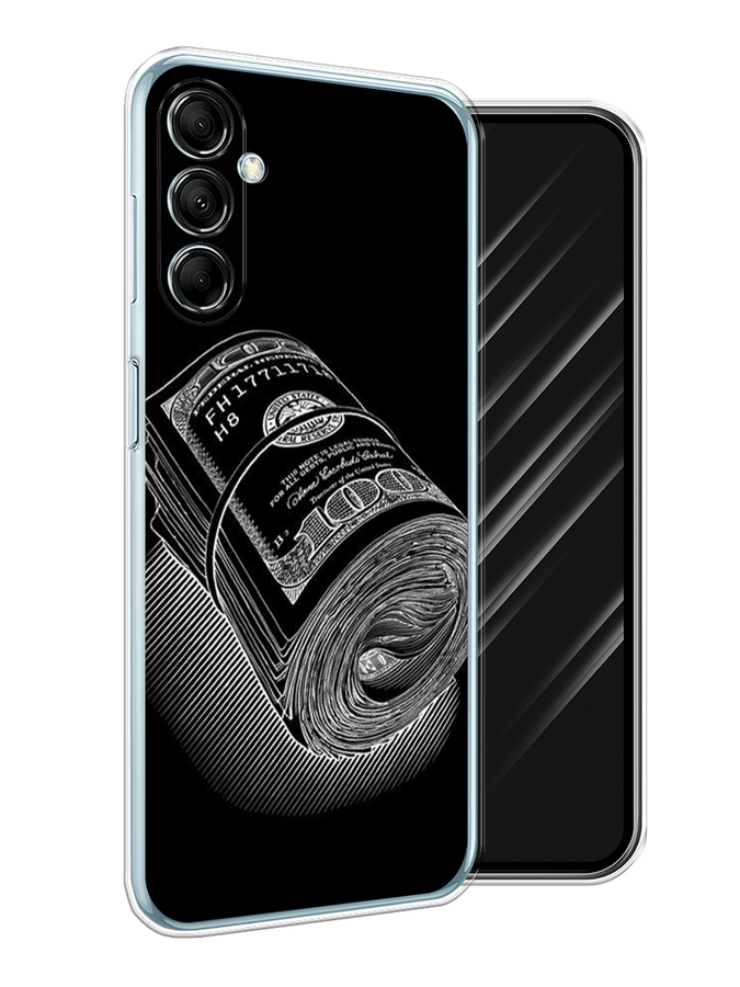

Чехол Awog на Samsung Galaxy M14 5G "Кубышка денег", Черный;серебристый, 2108150-1