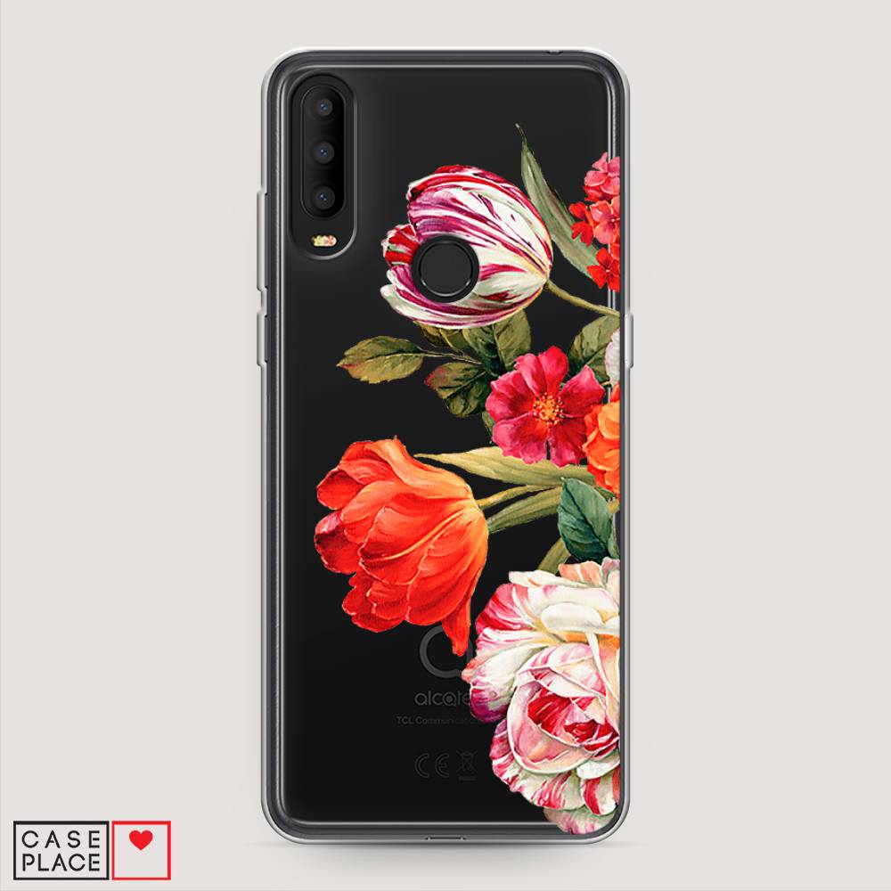 

Чехол Awog на Alcatel 3X 5048Y (2019) / Алкатель 3X 5048Y (2019) "Весенний букет", Разноцветный, 170750-8