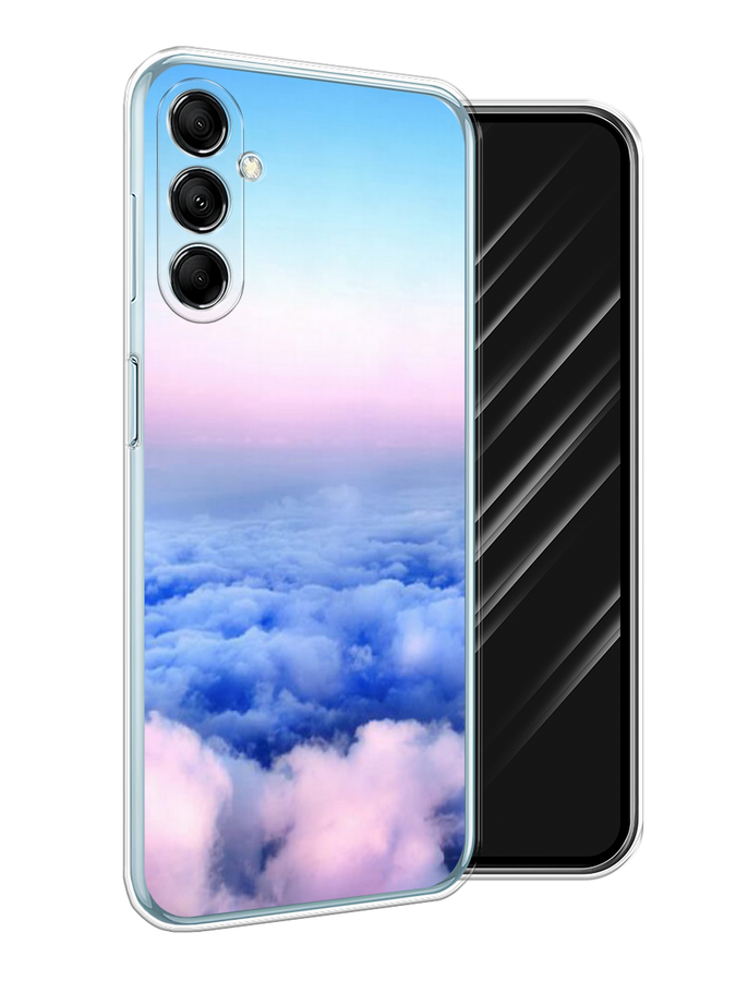 

Чехол Awog на Samsung Galaxy M14 5G "Облака", Голубой;розовый;бирюзовый, 2108150-1