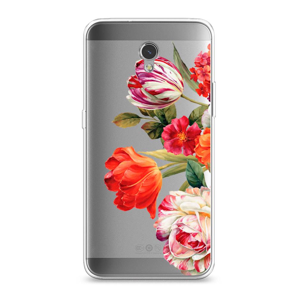 

Чехол Awog на ZTE Blade V7 / ЗТЕ Блэйд V7 "Весенний букет", Разноцветный, 131150-8