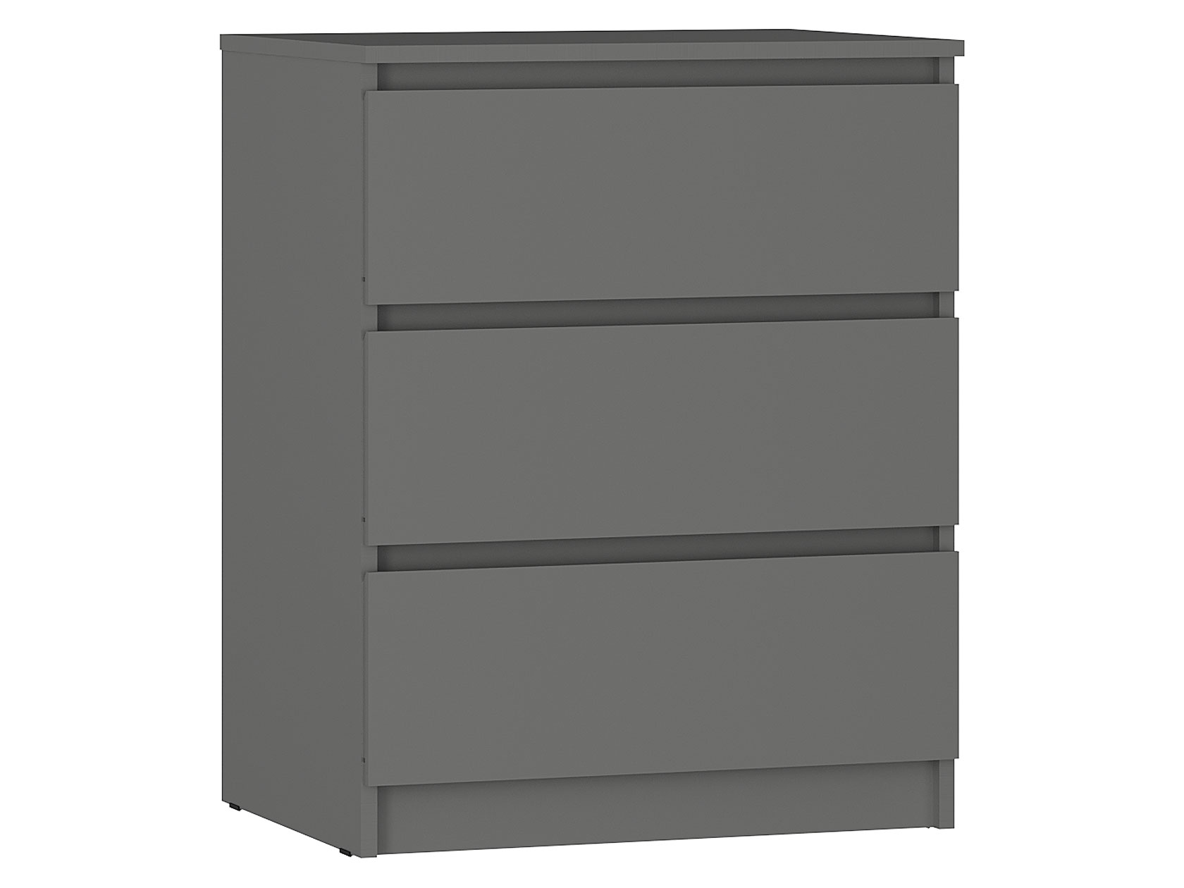 

Комод BTS Симпл КМ-01 60.4х46.3х76.1, см Графит, Симпл КМ-01