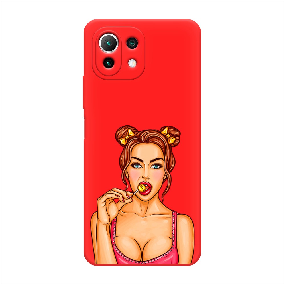 

Чехол Awog на Xiaomi Mi 11 Lite/5G NE "Вкусный леденец", Разноцветный