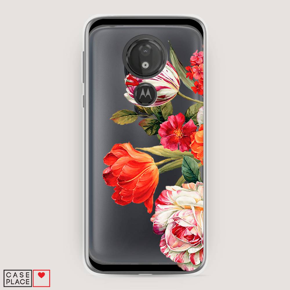 

Чехол Awog на Motorola Moto G7 Power / Моторола Мото G7 Power "Весенний букет", Разноцветный, 241350-8