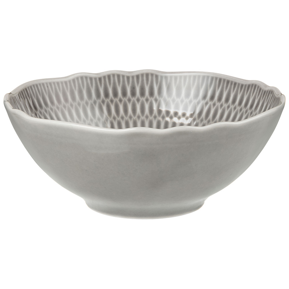 

Салатник софия серая 17 см мал.уп. 6шт без упак.