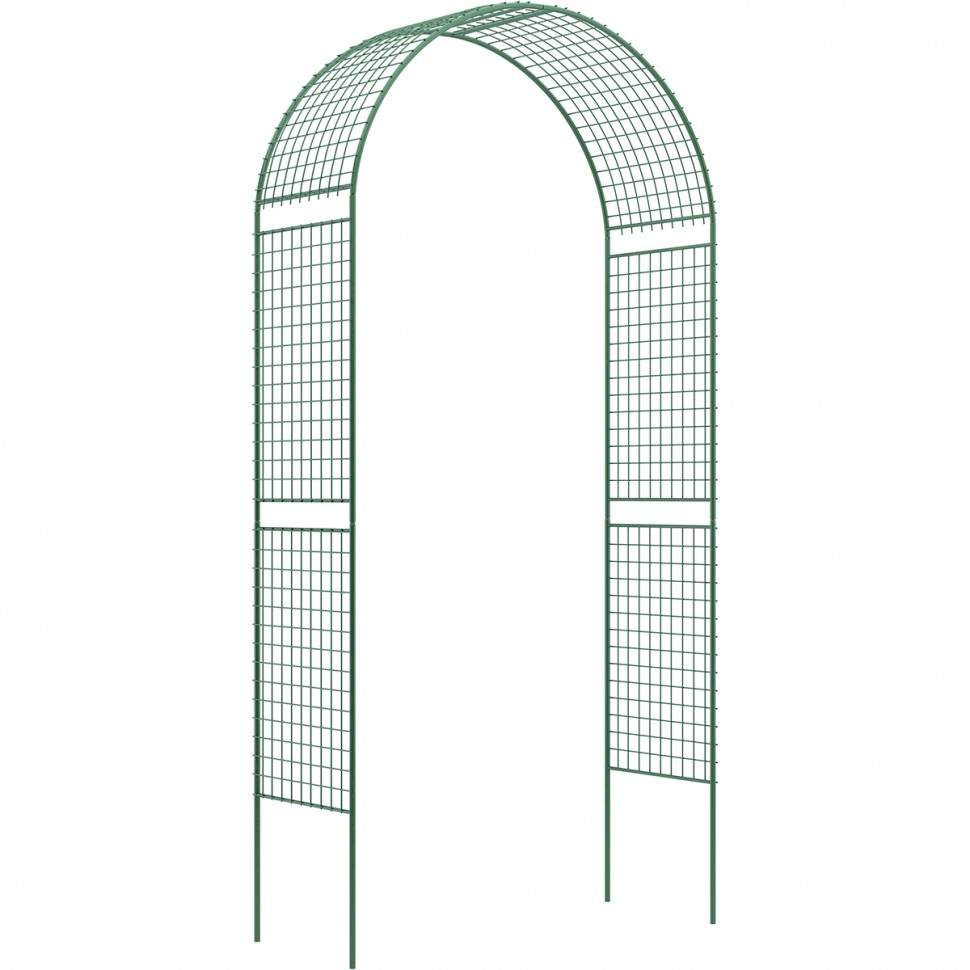 Арка Садовая разборная «Сетка широкая» 2,5х0,5х1,2м (арт. 69124)