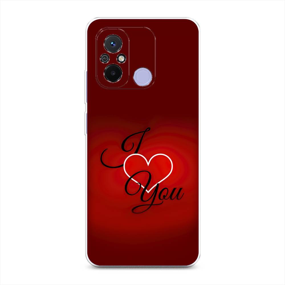 

Чехол Awog на Redmi 12C "I love you 3", Красный;черный, 317550-6