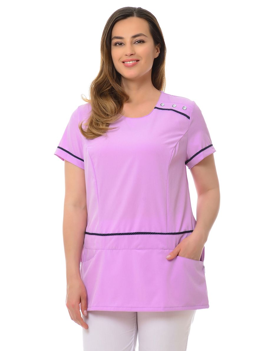фото Платье медицинское женское medicalwear мишель 200 фиолетовое 48 ru