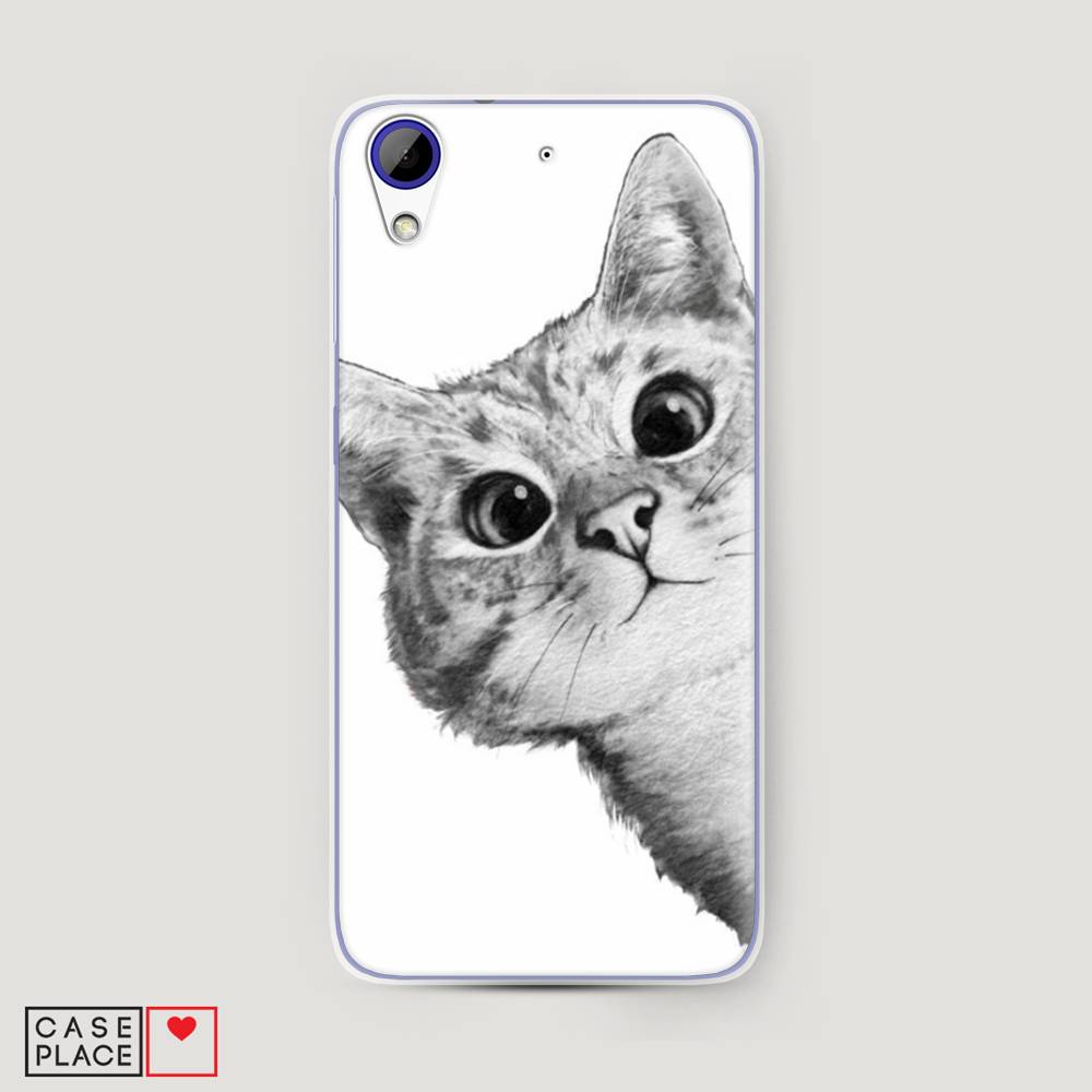 

Чехол Awog на HTC Desire 628 / Эйчтиси Дизайр 628 "Кот рисунок черно-белый", Разноцветный, 101650-1