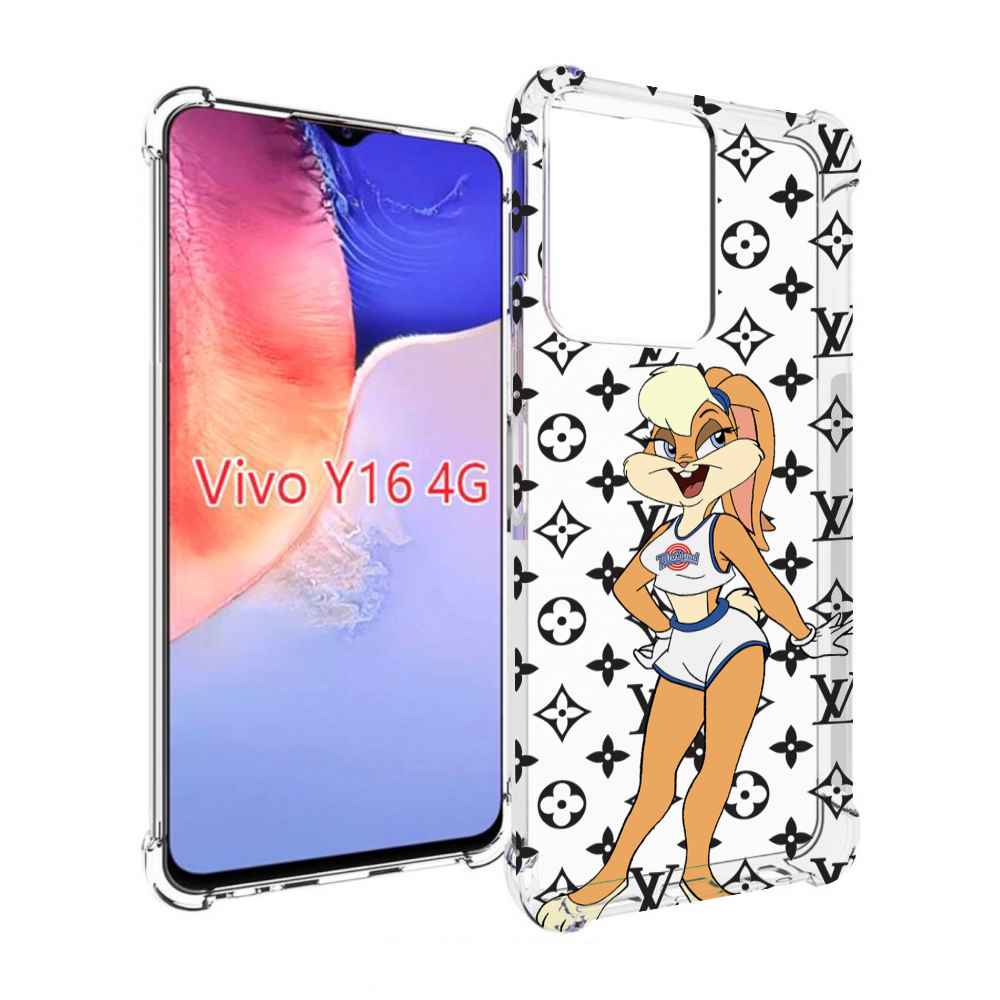 

Чехол MyPads красивый-принт-на-чехол женский для Vivo Y16 4G/ Vivo Y02S, Прозрачный, Tocco
