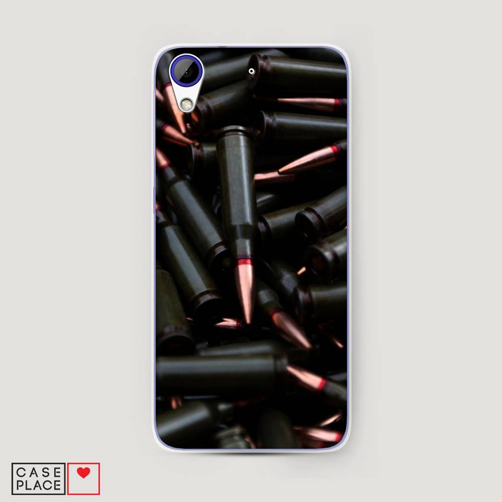 

Чехол Awog на HTC Desire 628 / Эйчтиси Дизайр 628 "Пули черные", Разноцветный, 101650-5