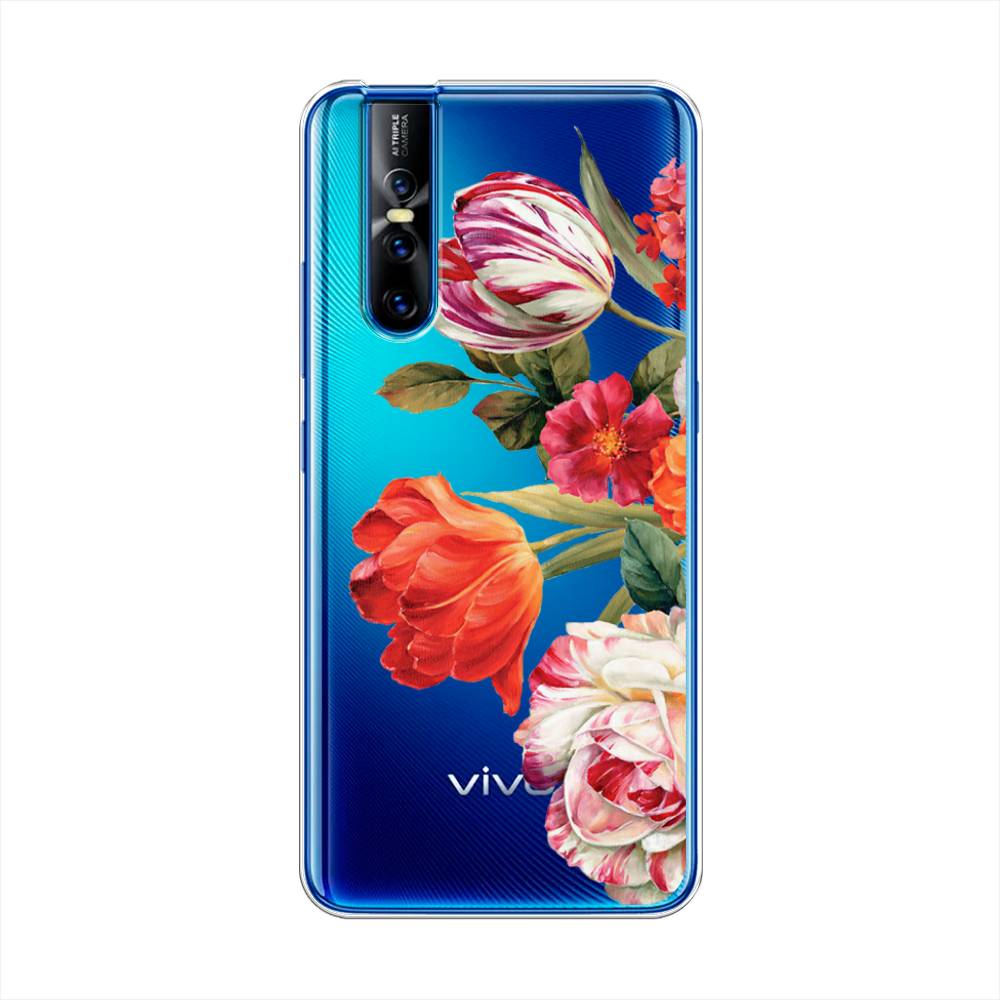 

Чехол Awog на Vivo V15 Pro "Весенний букет", Разноцветный, 261150-8