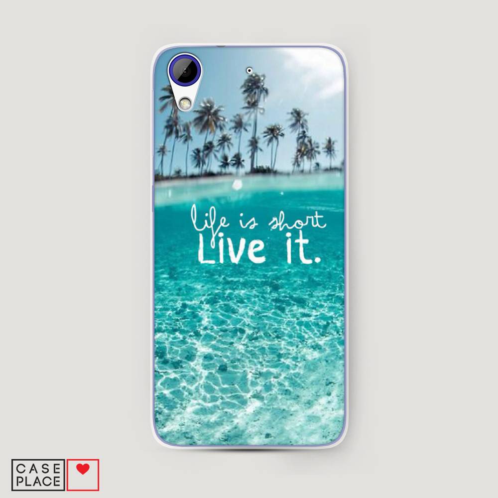 фото Чехол awog "live it" для htc desire 628