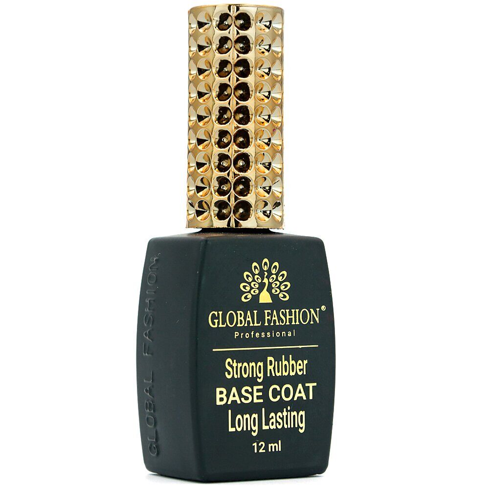 

База Global Fashion Strong Rubber Base Coat Long Lasting, 12 мл