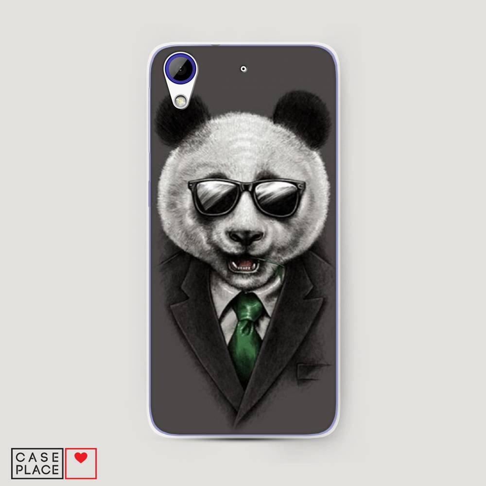 

Чехол Awog на HTC Desire 628 / Эйчтиси Дизайр 628 "Деловая панда", Разноцветный, 101650-10
