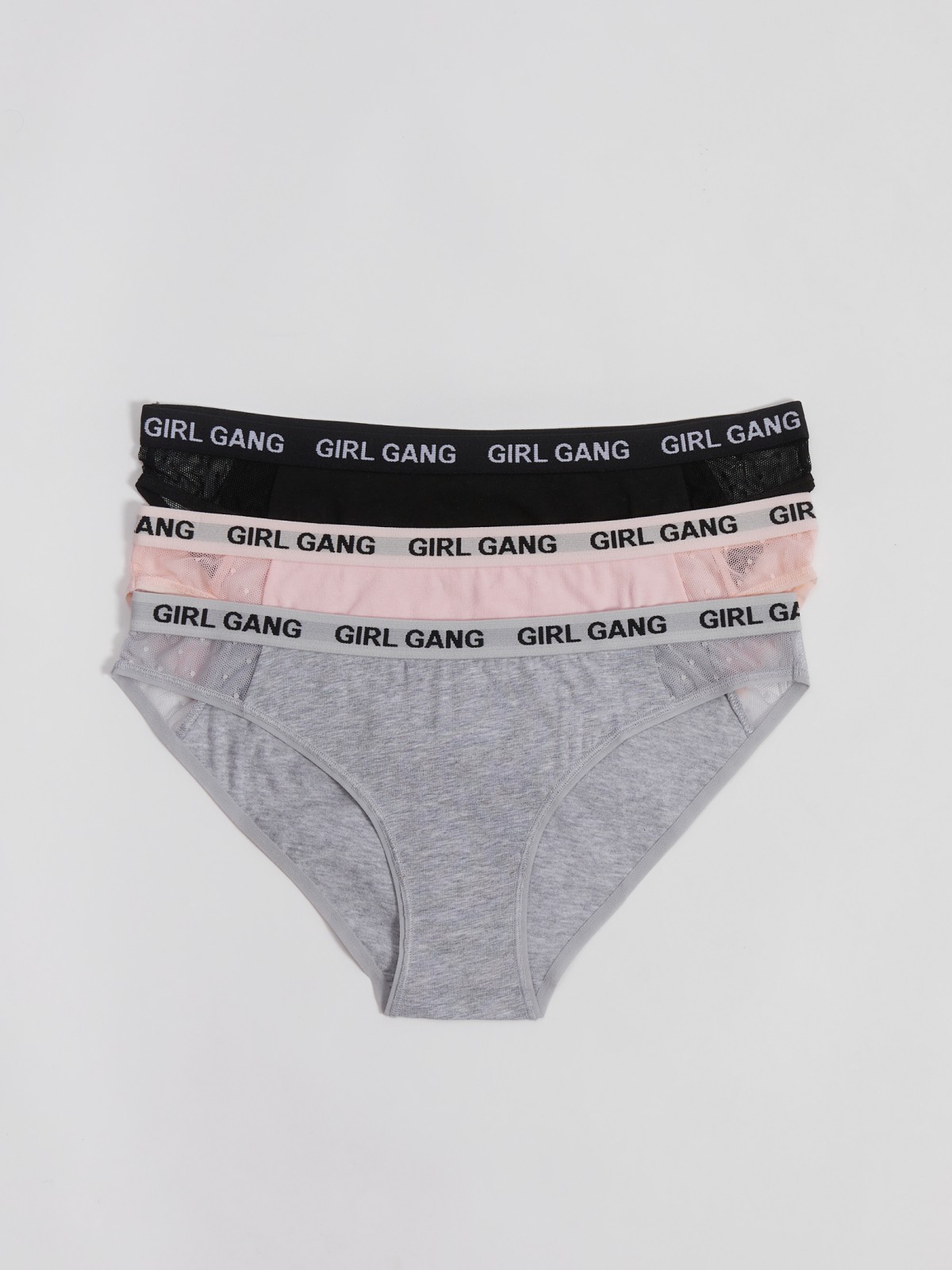 

Комплект трусов женских Zolla z021319U2J1453100 разноцветных S, z021319U2J1453100