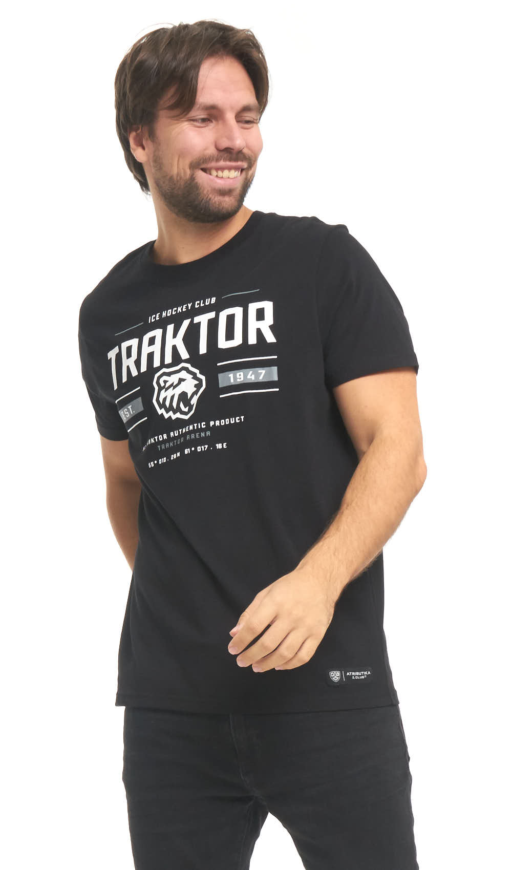 

Футболка мужская Atributika&Club Трактор 739450 черная M, Черный, Трактор 739450