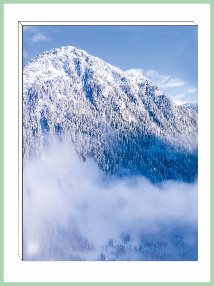 

Картина на холсте Белые горы