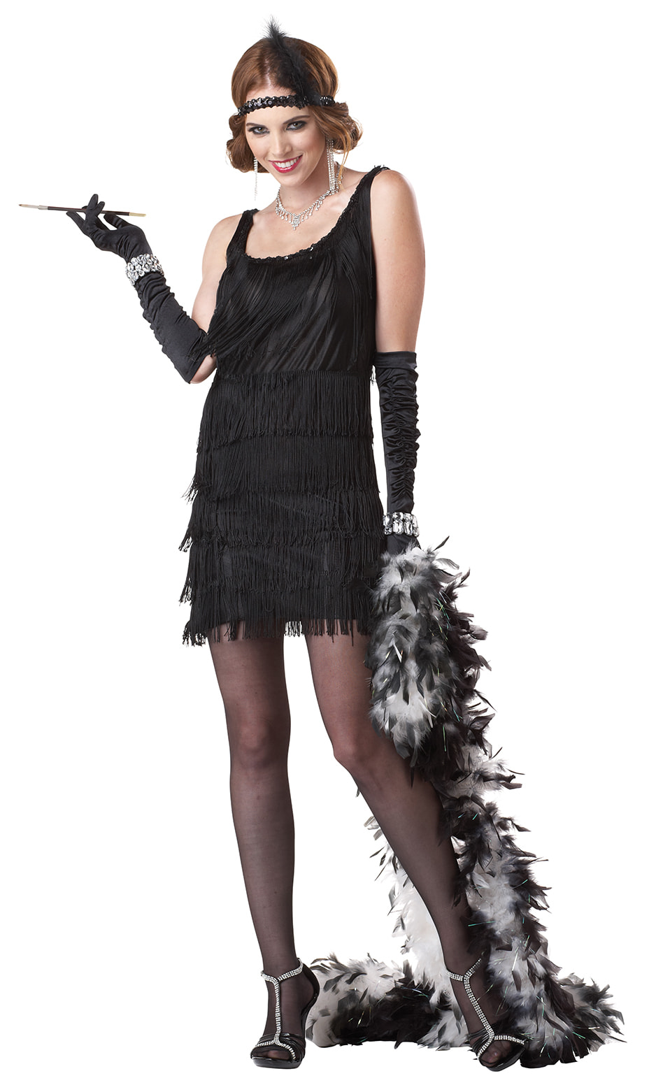 

Костюм California Costumes Чикаго 20-30-Е Годы (Черное) Взрослый M (44-46), 00837b