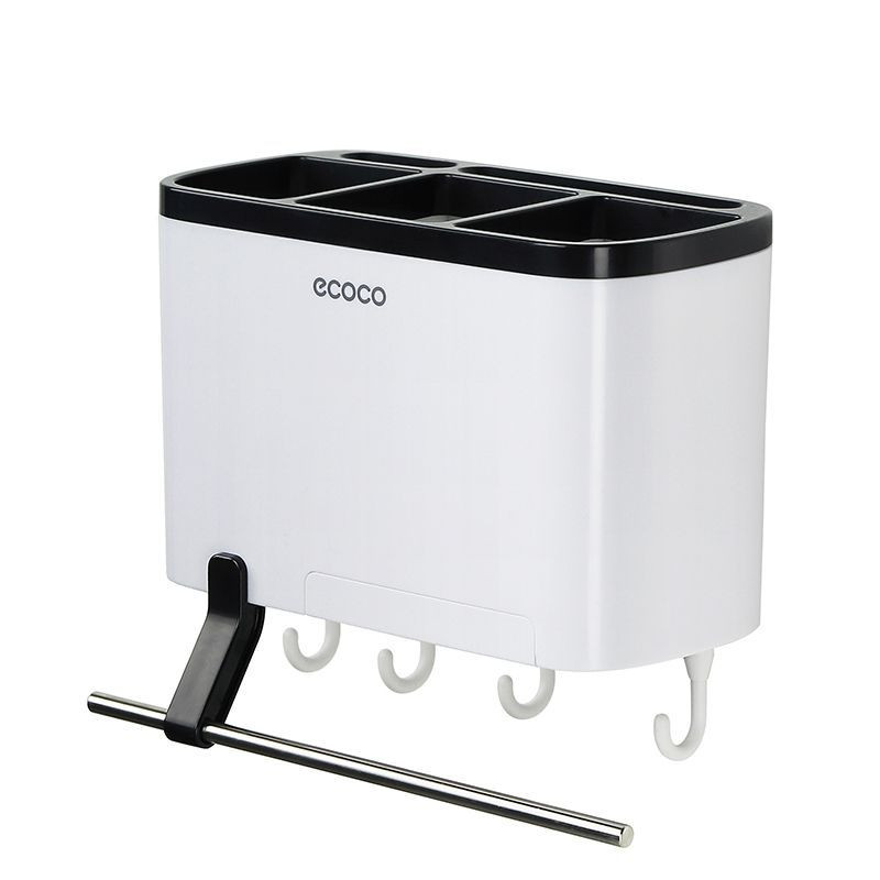фото Подвесной органайзер для кухни ecoco с лотком для столовых приборов и держателем