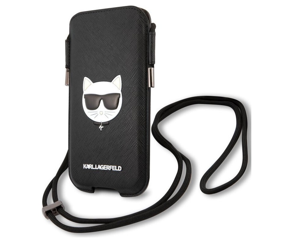 фото Чехол cg mobile karl lagerfeld pouch pu saffiano choupette, черный