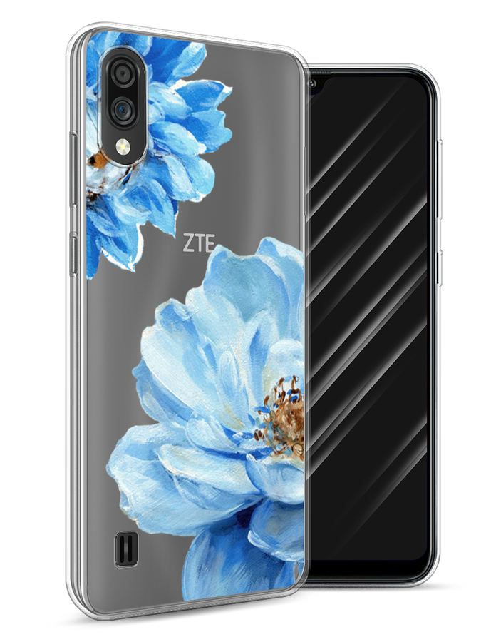 

Чехол Awog на ZTE Blade A5 (2020) / ЗТЕ Блэйд A5 (2020) "Голубые клематисы", Разноцветный, 134950-8