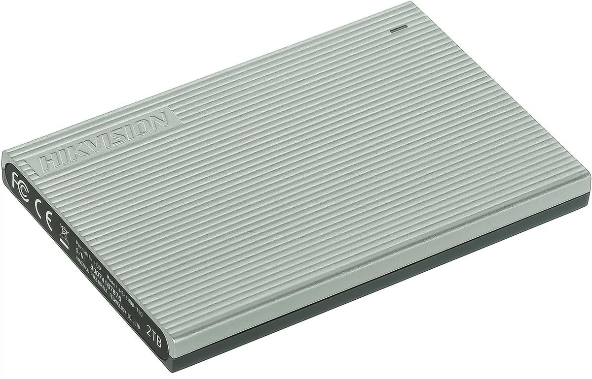 

Внешний диск HDD Hikvision T30 HS-EHDD-T30 2T Gray, 2ТБ, серый