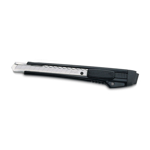 Упаковка ножей канцелярских KW-Trio 3563BLCK 3563blck 9мм,  металл,  черный,  блистер