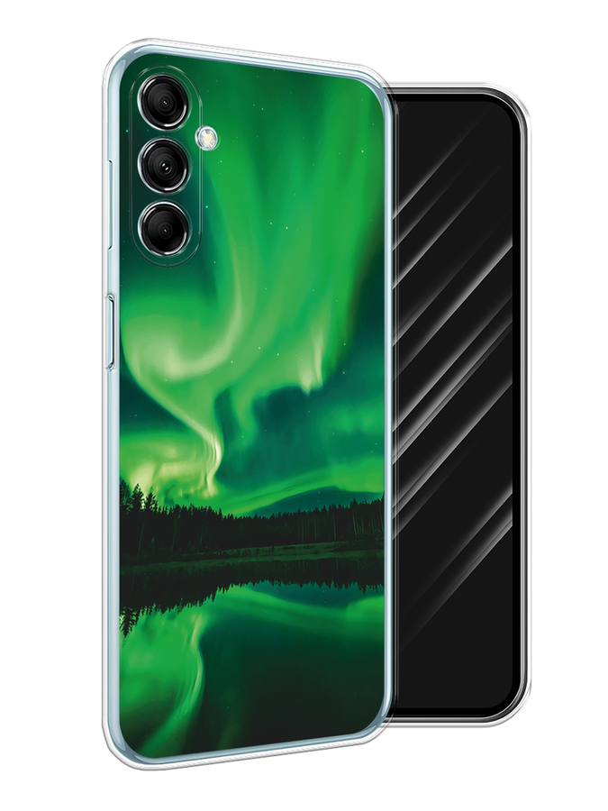 

Чехол Awog на Samsung Galaxy M14 5G "Ночные пейзажи 7", Зеленый;черный, 2108150-1