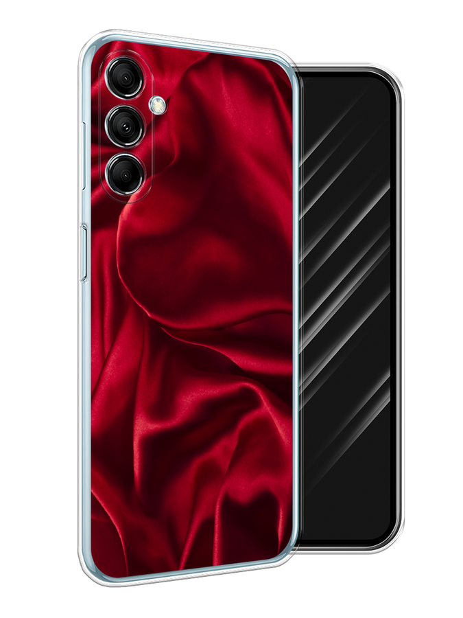 

Чехол Awog на Samsung Galaxy M14 5G "Текстура красный шелк", 2108150-1