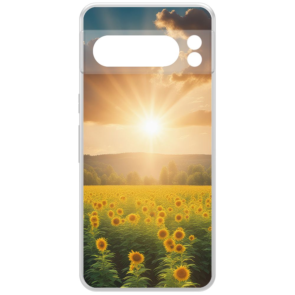 

Чехол-накладка Krutoff Clear Case Солнечно для Google Pixel 8 Pro, Прозрачный