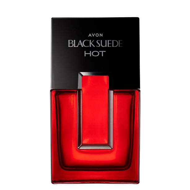 Туалетная вода AVON Black Suede Hot для него 75 мл hand band design shockproof silicone hard pc protective case with rotary kickstand for ipad mini 2021 black red