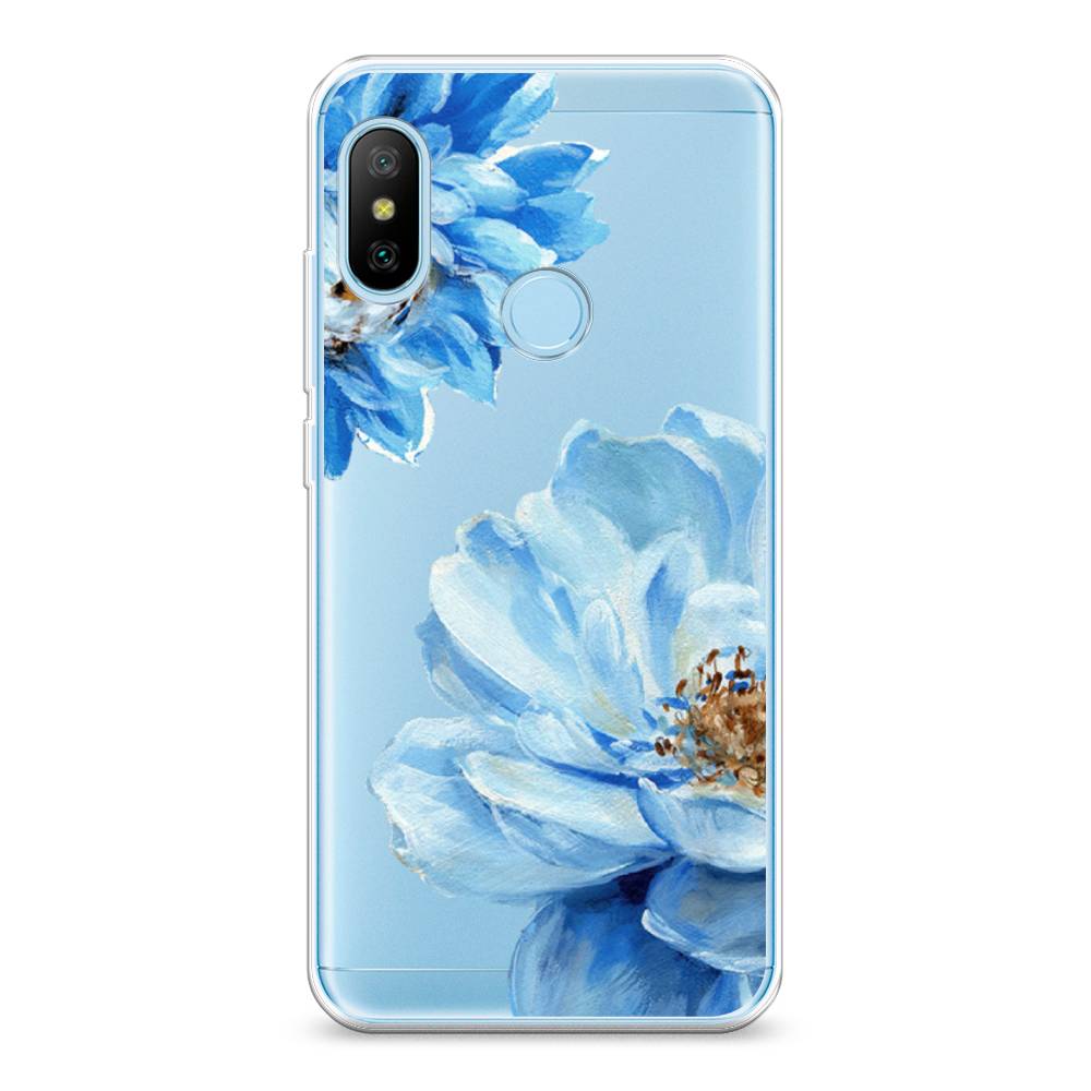 

Чехол Awog на Xiaomi Redmi 6 Pro/6 Plus/Mi A2 Lite "Голубые клематисы", Разноцветный, 33950-8