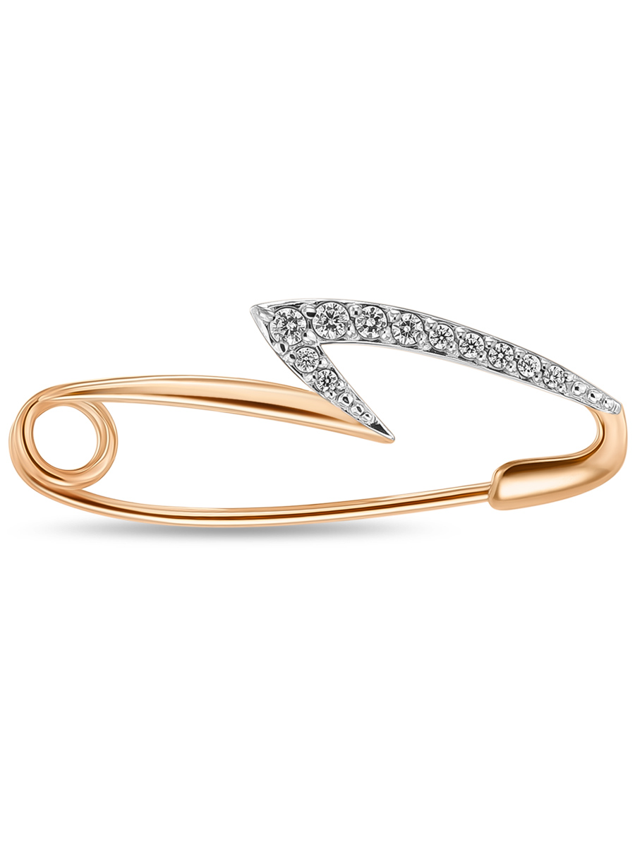 

Брошь из золота с фианитом MIUZ Diamonds H2020-097932-6-1-5-4, H2020-097932-6-1-5-4