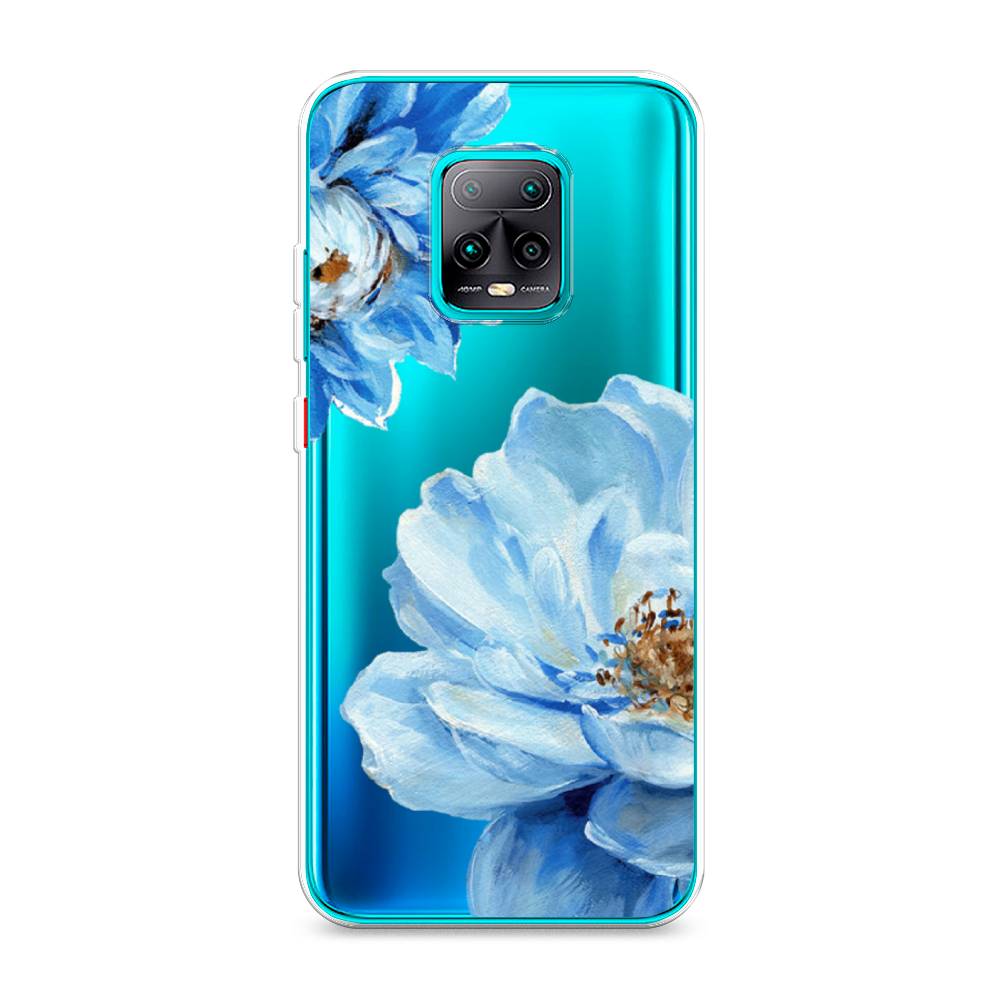 

Чехол Awog на Xiaomi Redmi 10X 5G/Pro 5G "Голубые клематисы", Разноцветный, 38750-8