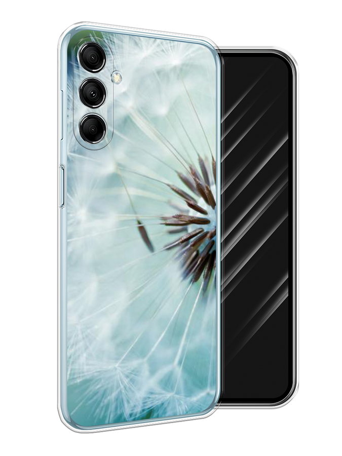 

Чехол Awog на Samsung Galaxy M14 5G "Пух одуванчика", Серебристый;серый, 2108150-1