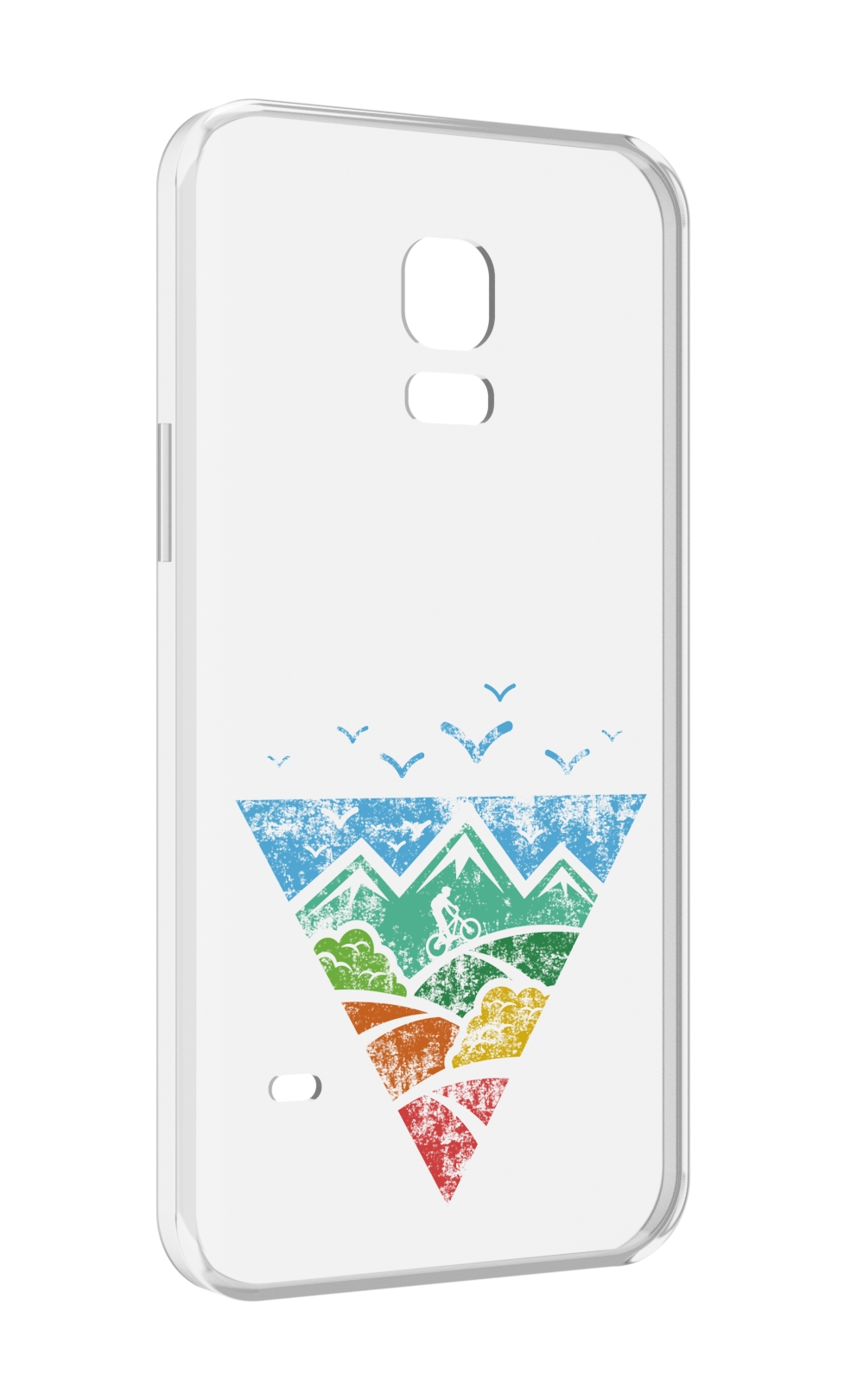 

Чехол MyPads Лес земля море чайки для Samsung Galaxy S5 mini, Прозрачный, Tocco