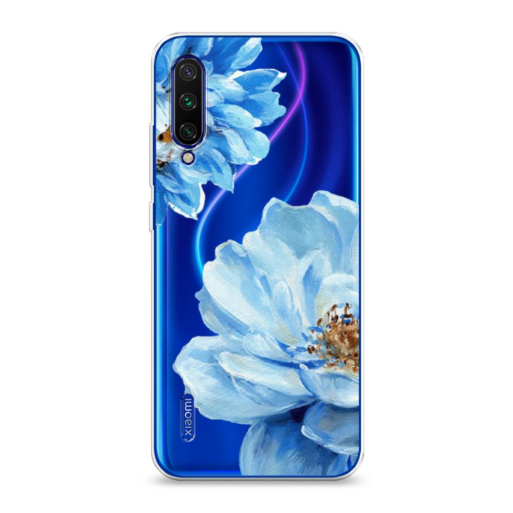 

Чехол Awog на Xiaomi Mi CC9E/Mi A3 "Голубые клематисы", Разноцветный, 36050-8