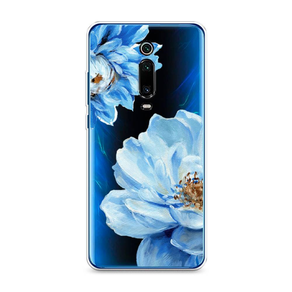 Чехол Awog на Xiaomi Redmi K20/K20 Pro/Mi 9T/9T Pro Голубые клематисы