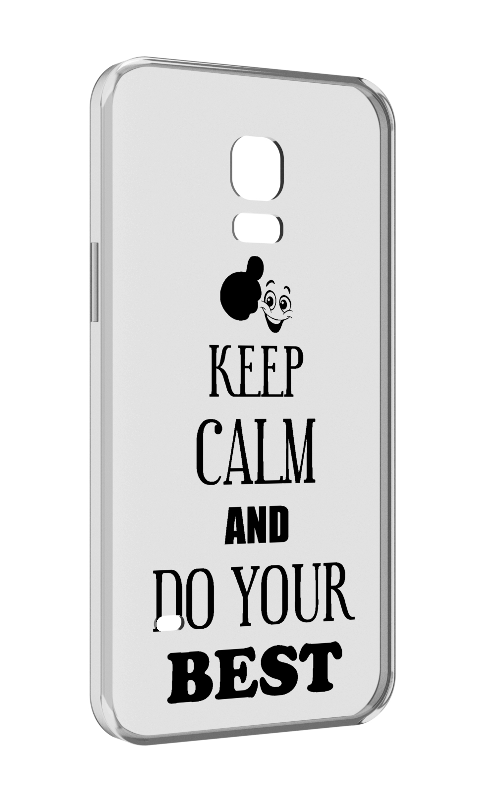

Чехол MyPads keep-calm-and для Samsung Galaxy S5 mini, Прозрачный, Tocco