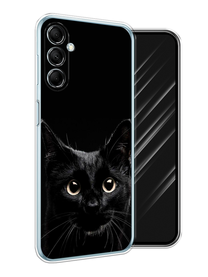 

Чехол Awog на Samsung Galaxy M14 5G "Добрый кот", Черный, 2108150-1