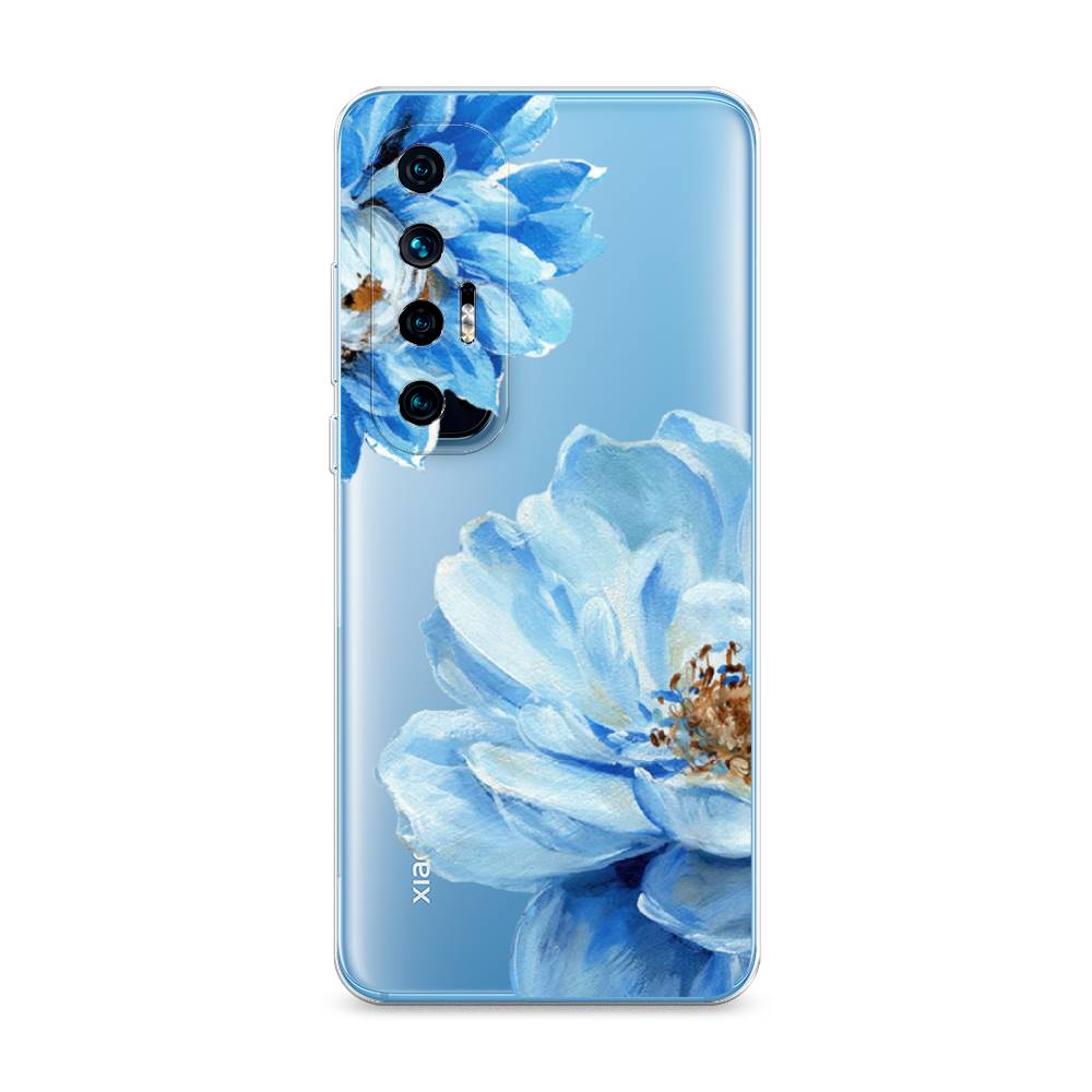 

Чехол Awog на Xiaomi Mi 10S "Голубые клематисы", Разноцветный, 310550-8