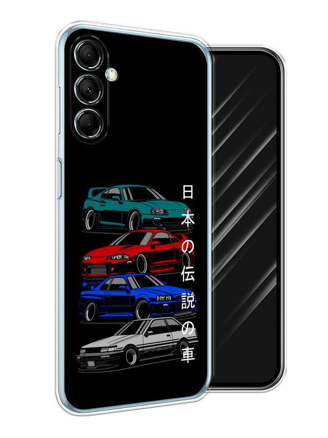 

Чехол Awog на Samsung Galaxy M14 5G "JDM Legend cars", Зеленый;красный;синий, 2108150-1