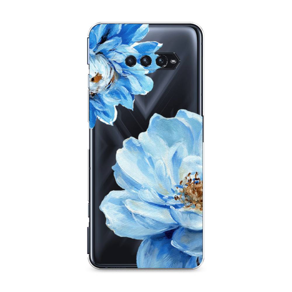 

Чехол Awog на Xiaomi Black Shark 4/4S/4S Pro/4 Pro "Голубые клематисы", Разноцветный, 311150-8