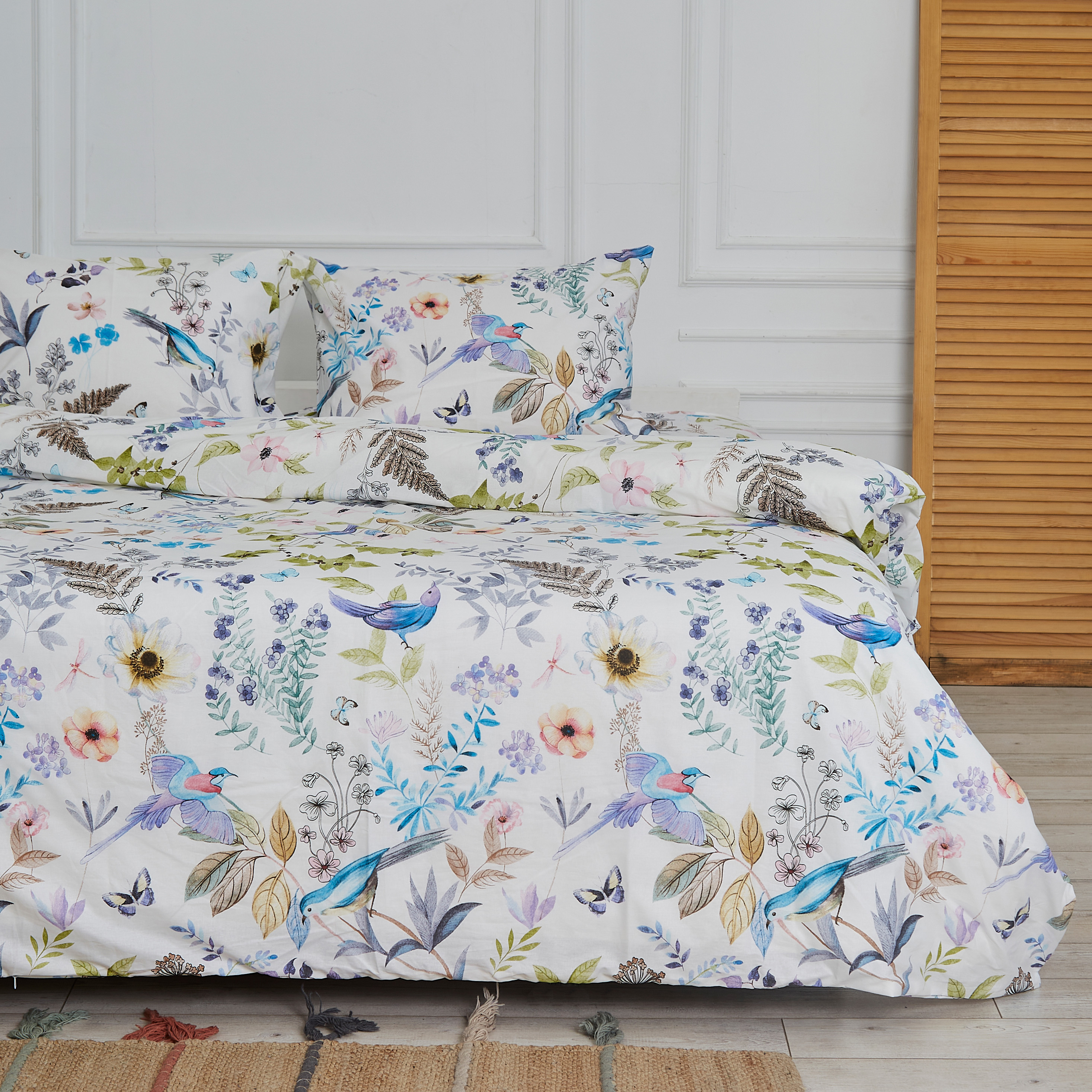 

Комплект постельного белья Lili Home Канны 1.5 спальный наволочки 50х70, Канны