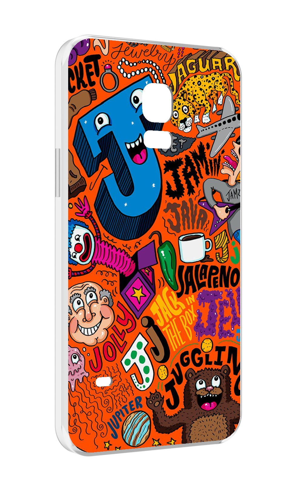 

Чехол MyPads funky-decor для Samsung Galaxy S5 mini, Прозрачный, Tocco